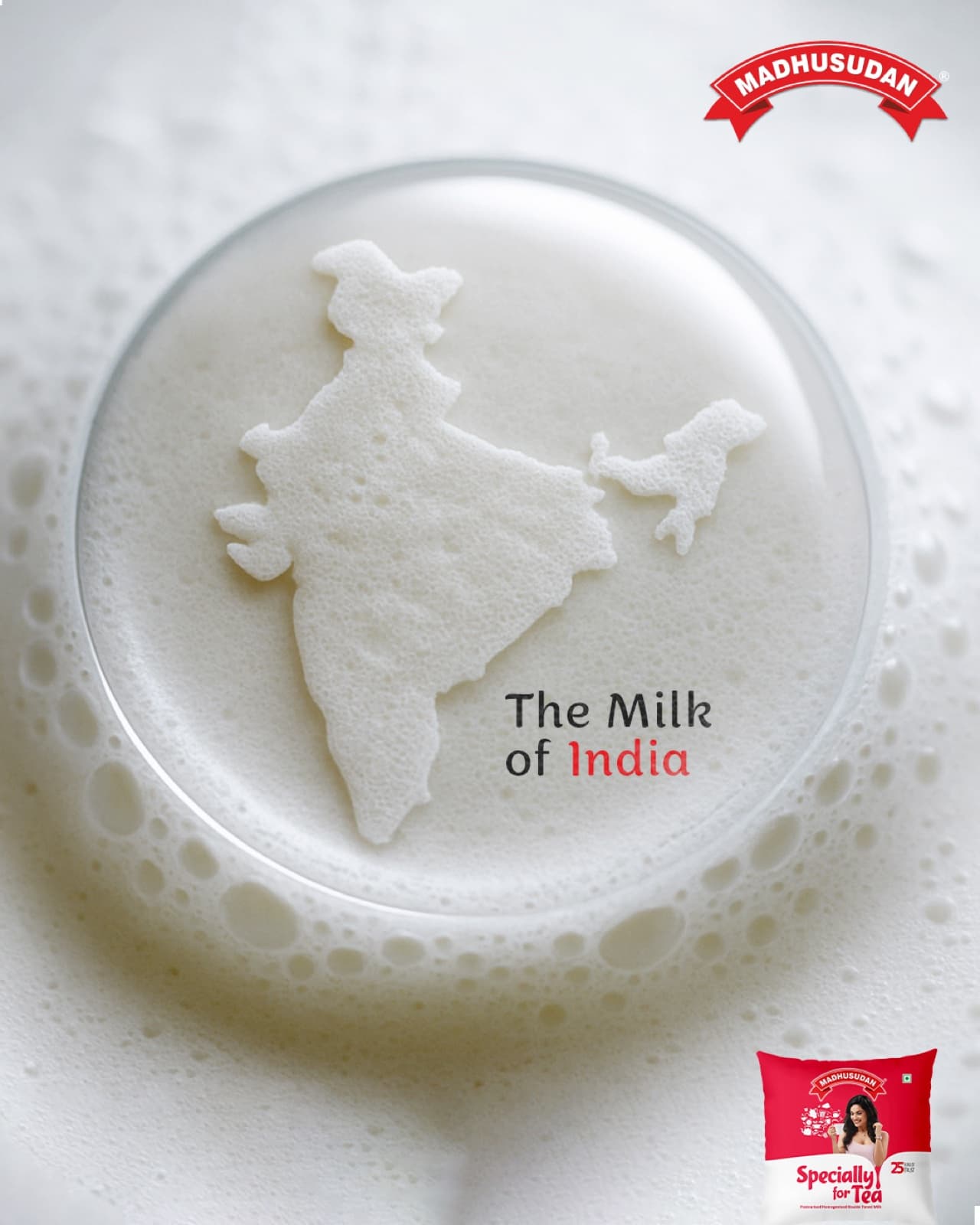 Madhusudan Milk, "The Milk of India" campaign