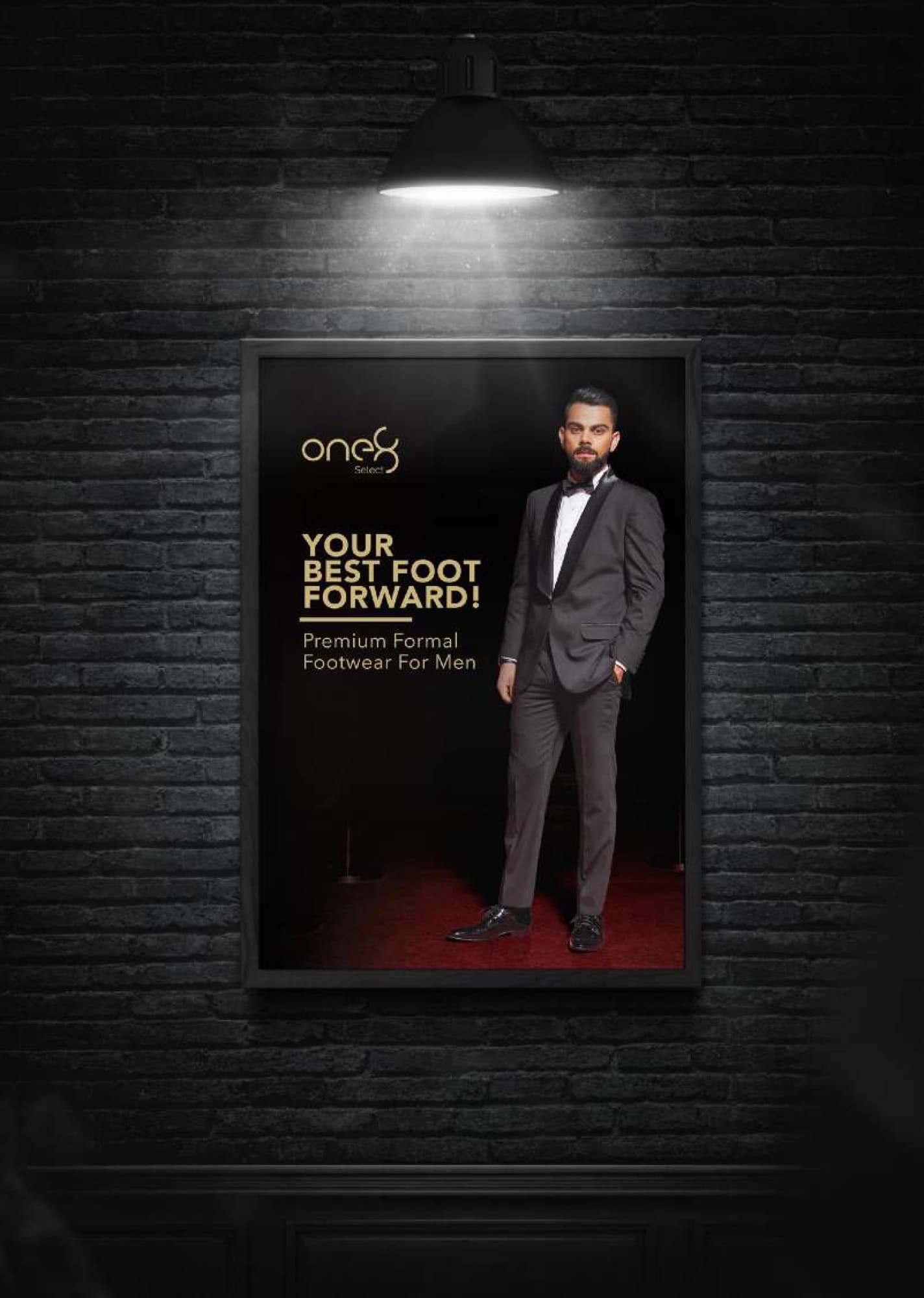 One8Select "Your Best Foot Forward" campaign poster